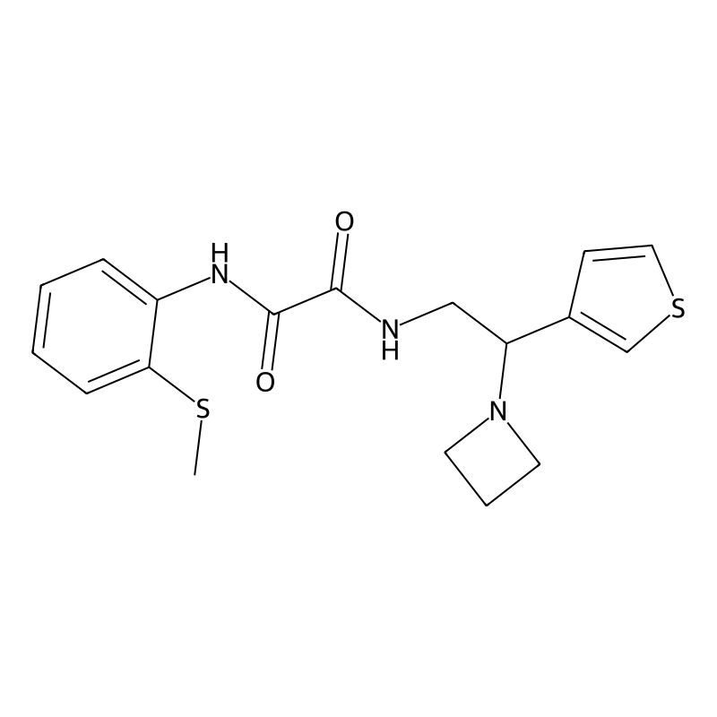 N1-(2-(azetidin-1-yl)-2-(thiophen-3-yl)ethyl)-N2-(...