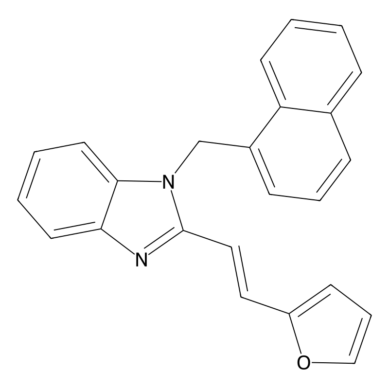 (E)-2-(2-(furan-2-yl)vinyl)-1-(naphthalen-1-ylmeth...