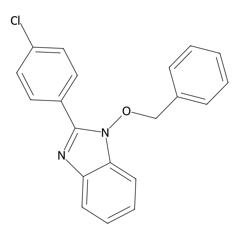 1-(benzyloxy)-2-(4-chlorophenyl)-1H-1,3-benzimidaz...