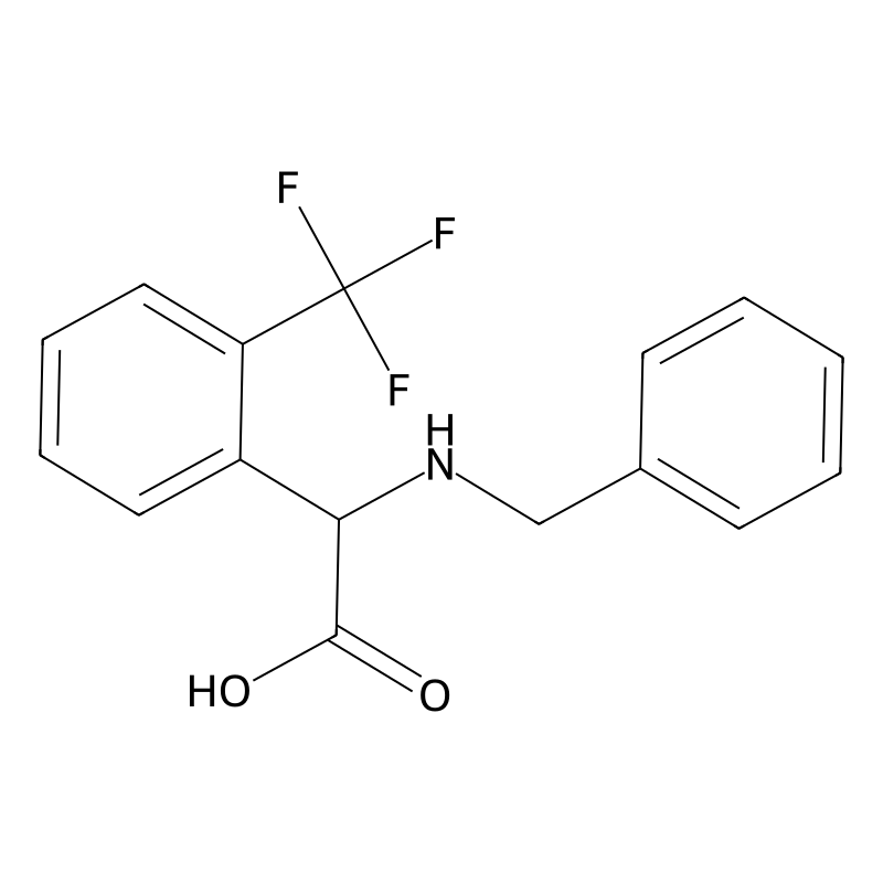 (Benzylamino)[2-(trifluoromethyl)phenyl]acetic aci...