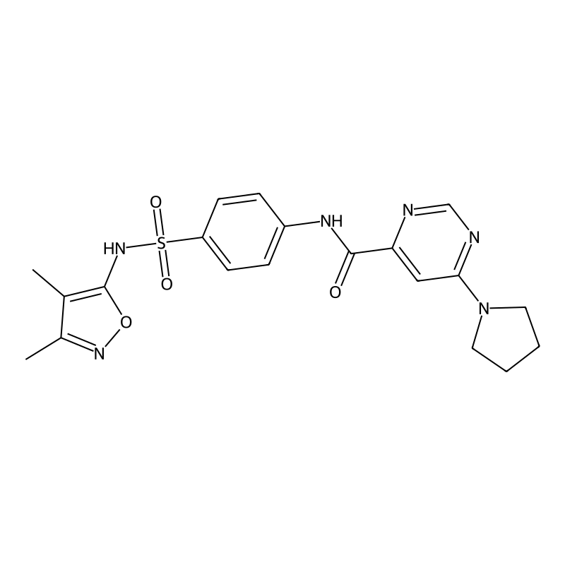 N-(4-(N-(3,4-dimethylisoxazol-5-yl)sulfamoyl)pheny...