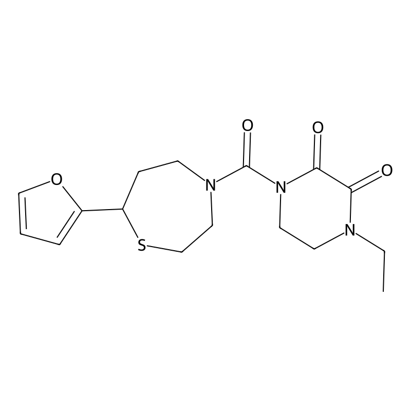 1-Ethyl-4-(7-(furan-2-yl)-1,4-thiazepane-4-carbony...