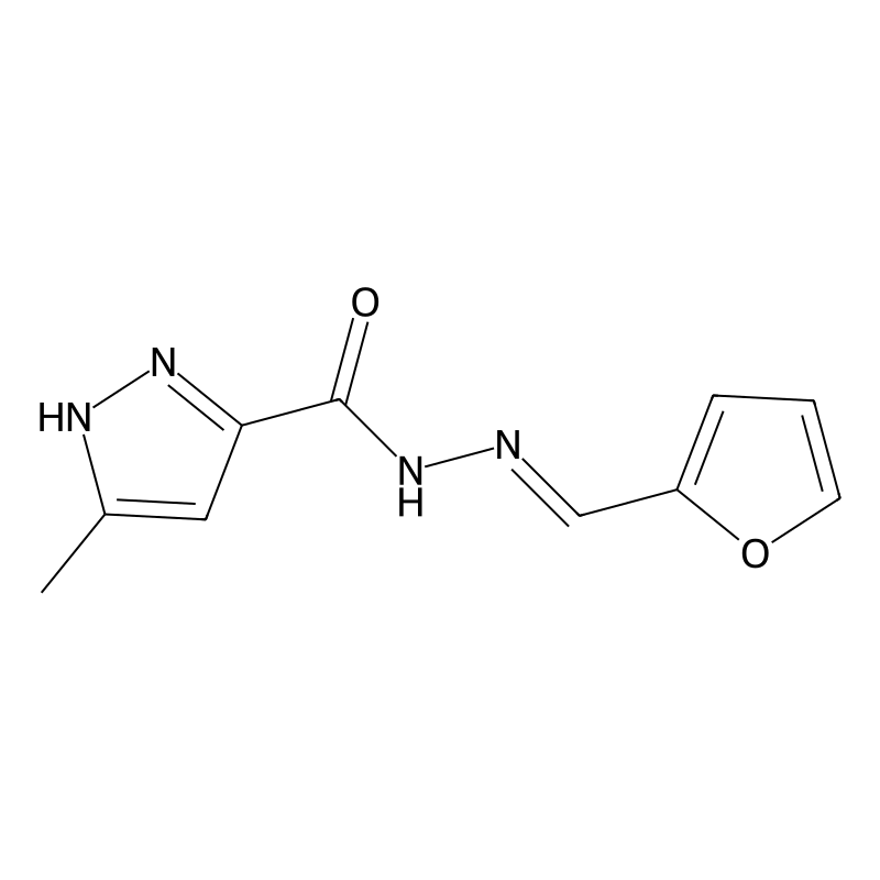 (E)-N'-(furan-2-ylmethylene)-3-methyl-1H-pyrazole-...