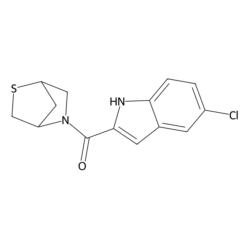 2-thia-5-azabicyclo[2.2.1]heptan-5-yl(5-chloro-1H-...