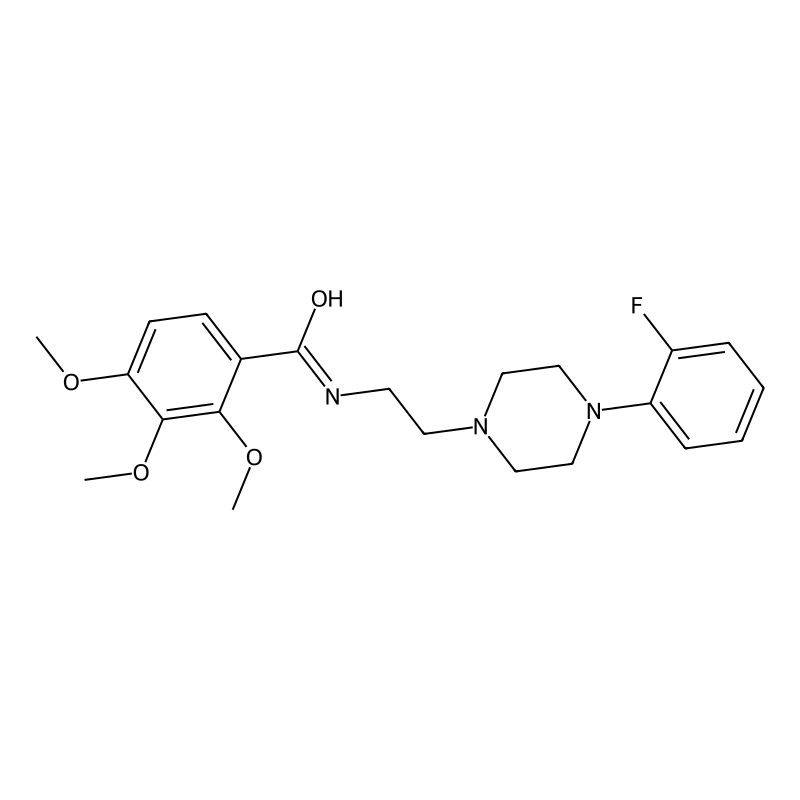 N-(2-(4-(2-fluorophenyl)piperazin-1-yl)ethyl)-2,3,...