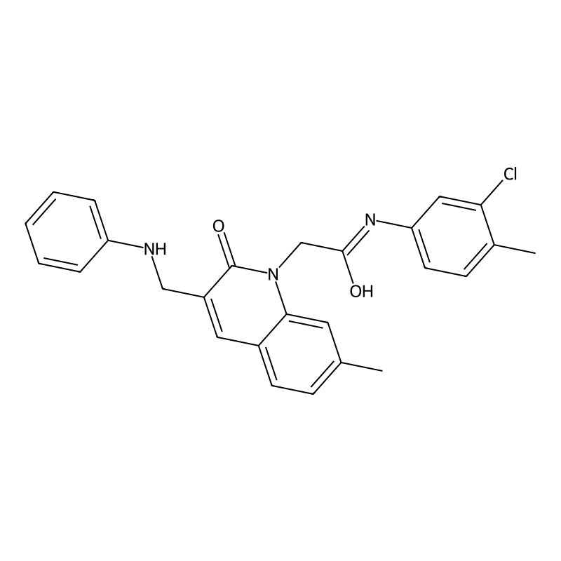 2-[3-(anilinomethyl)-7-methyl-2-oxoquinolin-1(2H)-...