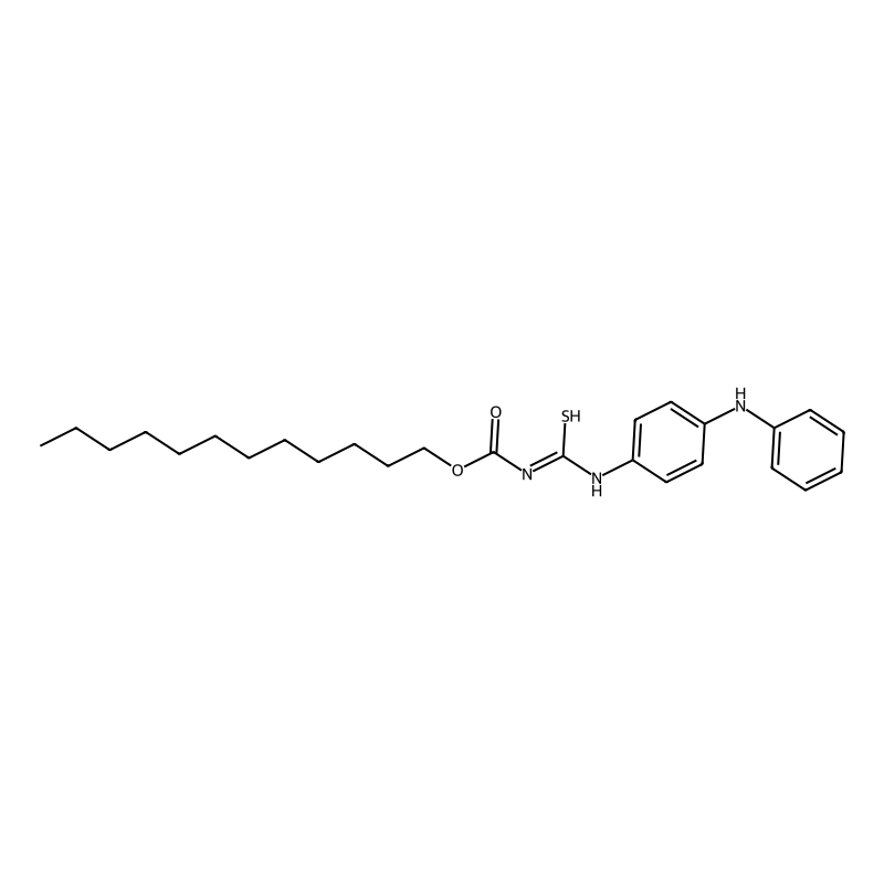 Dodecyl N-{[4-(phenylamino)phenyl] carbamothioyl}c...
