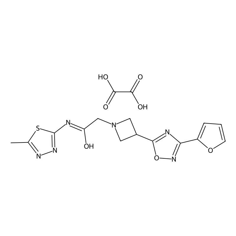 2-(3-(3-(furan-2-yl)-1,2,4-oxadiazol-5-yl)azetidin...