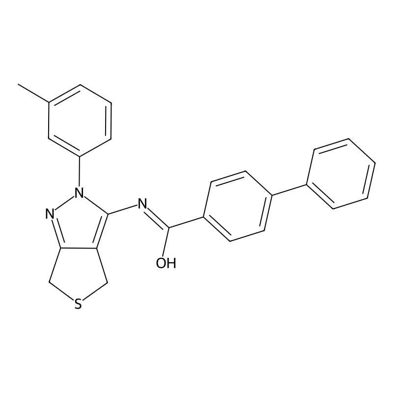 N-[2-(3-methylphenyl)-2H,4H,6H-thieno[3,4-c]pyrazo...