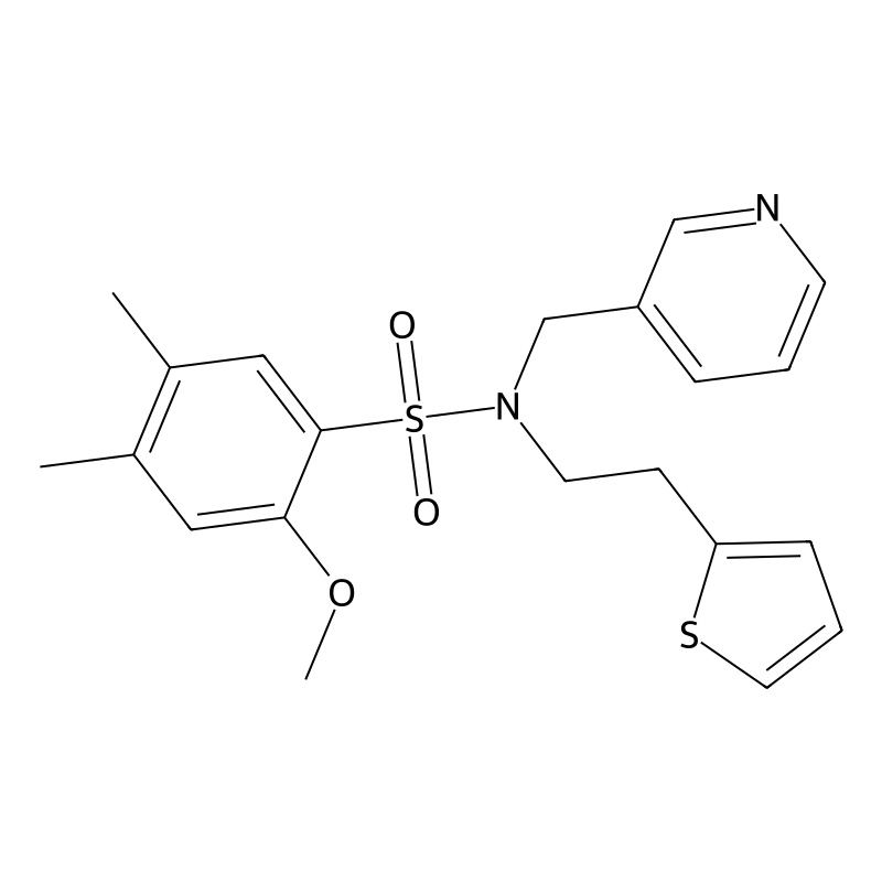 2-methoxy-4,5-dimethyl-N-(pyridin-3-ylmethyl)-N-(2...
