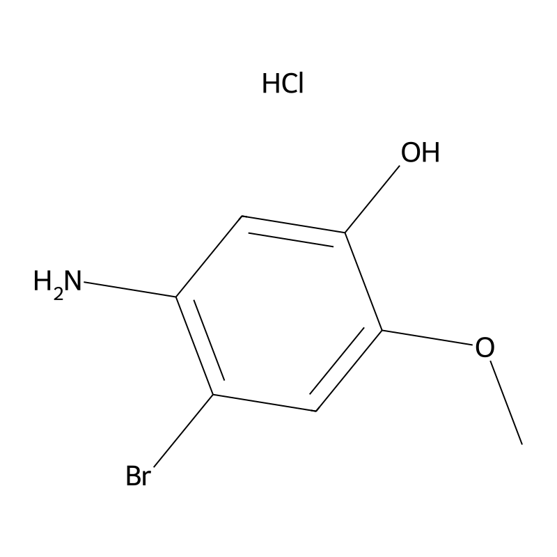 5-Amino-4-bromo-2-methoxyphenol;hydrochloride