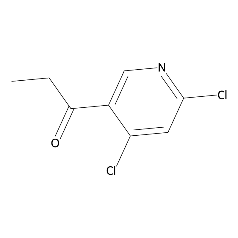 1-(4,6-Dichloro-3-pyridyl)propan-1-one