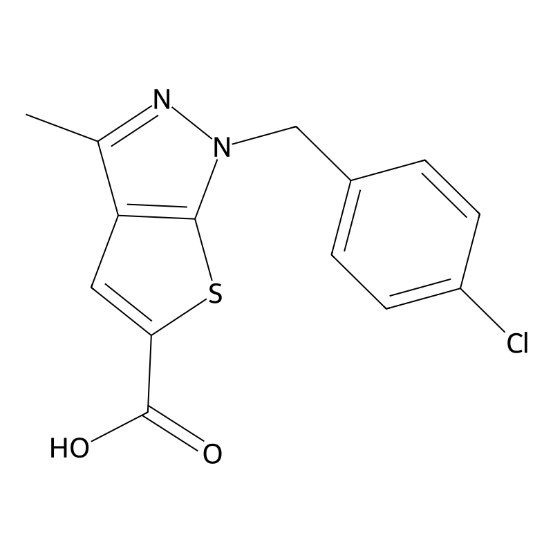 1-[(4-chlorophenyl)methyl]-3-methyl-1H-thieno[2,3-...