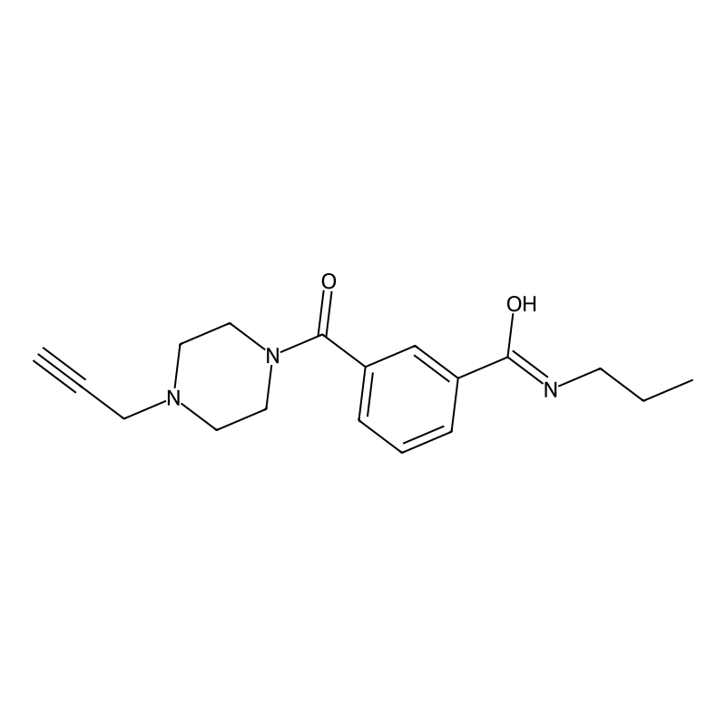 N-Propyl-3-(4-prop-2-ynylpiperazine-1-carbonyl)ben...