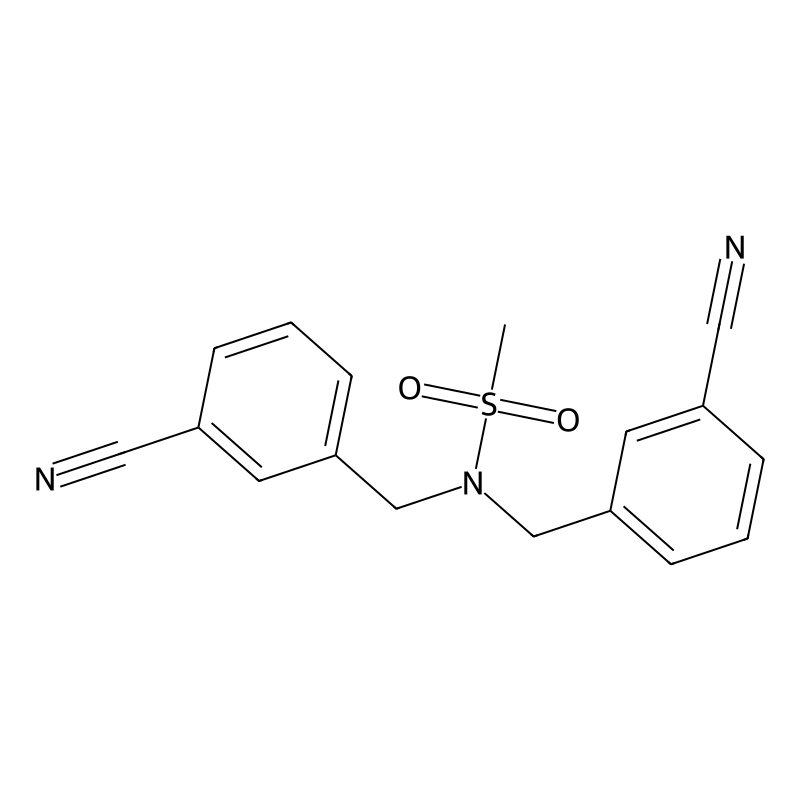 N,N-BIS[(3-CYANOPHENYL)METHYL]METHANESULFONAMIDE