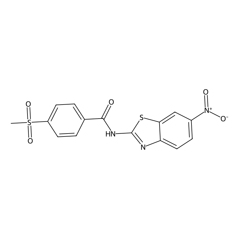 4-(methylsulfonyl)-N-(6-nitrobenzo[d]thiazol-2-yl)...