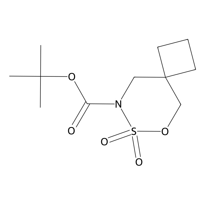 Tert-butyl 7,7-dioxo-6-oxa-7lambda6-thia-8-azaspir...