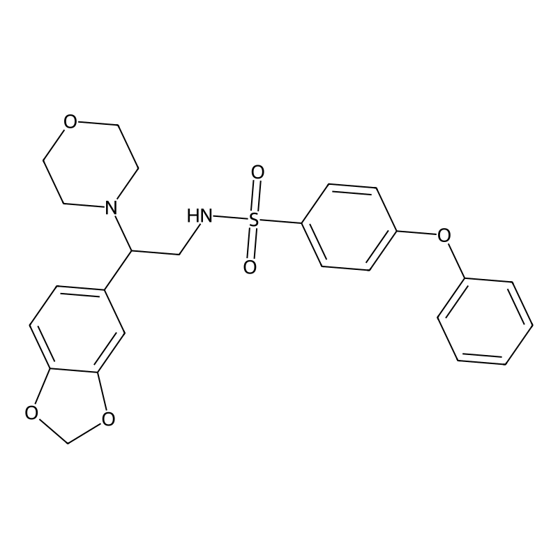 Buy N-(2-(benzo[d][1,3]dioxol-5-yl)-2-morpholinoethyl)-4 ...
