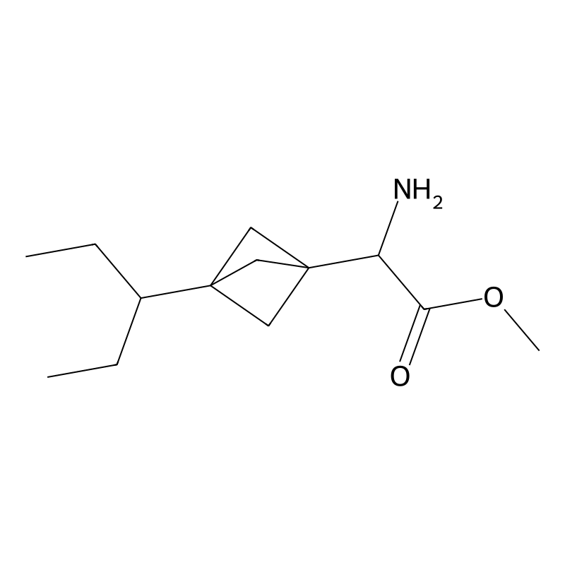 Methyl 2-amino-2-(3-pentan-3-yl-1-bicyclo[1.1.1]pe...