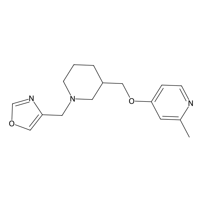 4-[[3-[(2-Methylpyridin-4-yl)oxymethyl]piperidin-1...