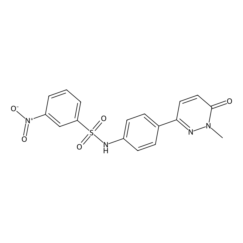 N-(4-(1-methyl-6-oxo-1,6-dihydropyridazin-3-yl)phe...