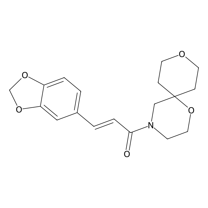 Buy (E)-3-(benzo[d][1,3]dioxol-5-yl)-1-(1,9-dioxa-4-azaspiro[5.5 ...