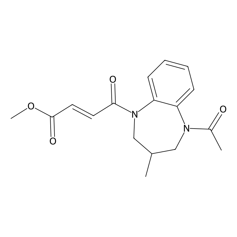 Methyl (E)-4-(1-acetyl-3-methyl-3,4-dihydro-2H-1,5...