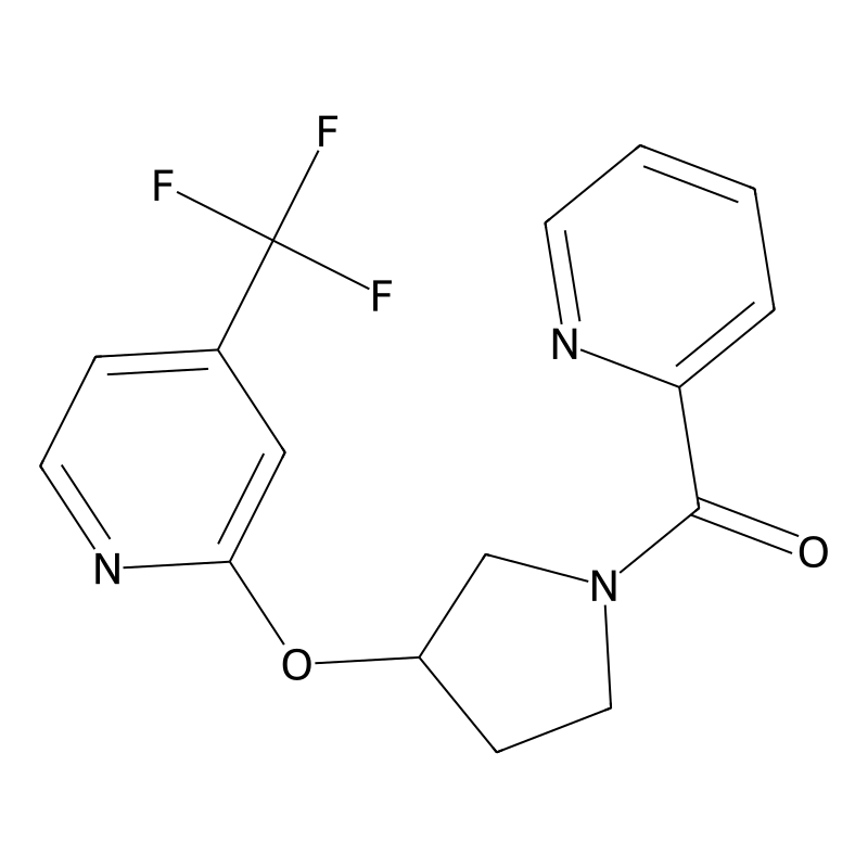 2-{[1-(pyridine-2-carbonyl)pyrrolidin-3-yl]oxy}-4-...