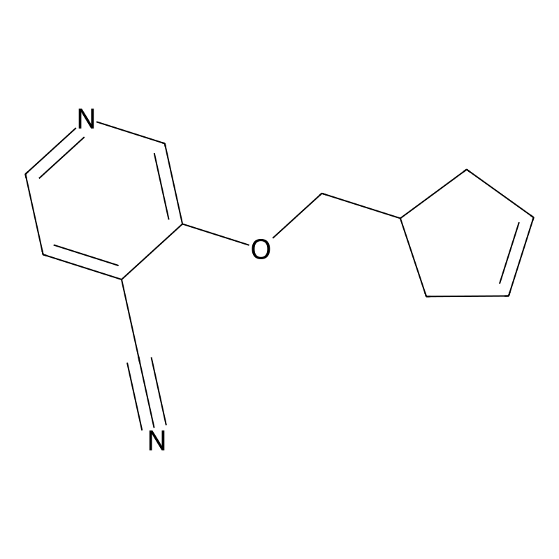 3-[(Cyclopent-3-en-1-yl)methoxy]pyridine-4-carboni...