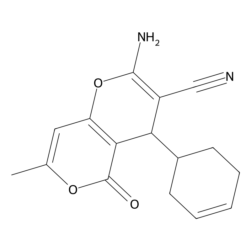 Buy 2 amino 4 3 cyclohexenyl 7 methyl 5 oxo 4H 5H pyrano 4 3 b pyran buy-2-amino-4-3-cyclohexenyl-7-methyl-5-oxo-4h-5h-pyrano-4-3-b-pyran