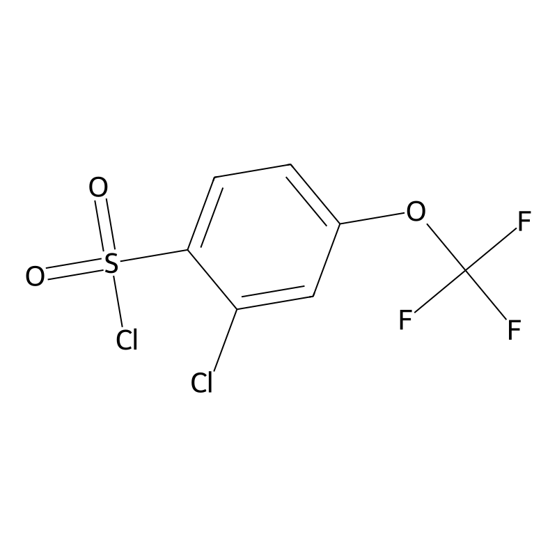 2-Chloro-4-trifluoromethoxy-benzenesulfonyl chlori...