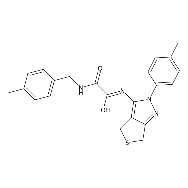 Buy N-[2-(4-methylphenyl)-2H,4H,6H-thieno[3,4-c]pyrazol-3-yl]-N'-[(4 ...