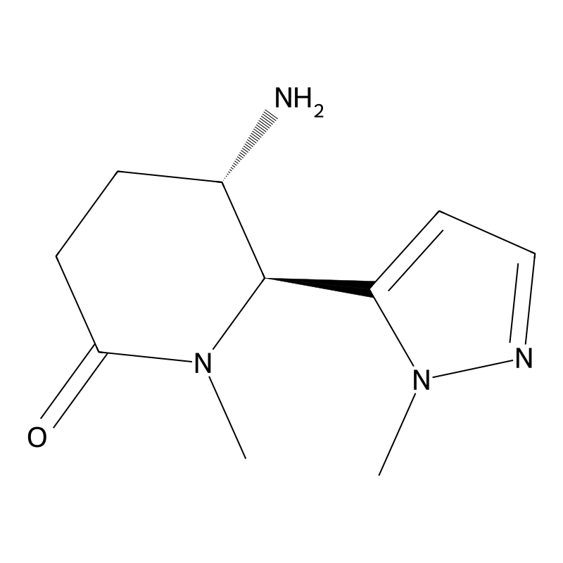 (5S,6S)-5-Amino-1-methyl-6-(2-methylpyrazol-3-yl)p...