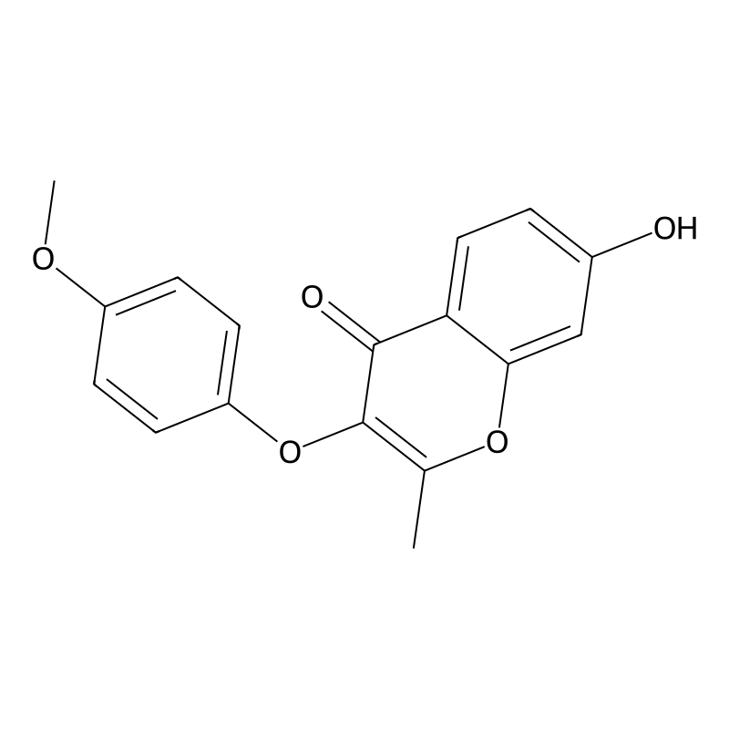 7-hydroxy-3-(4-methoxyphenoxy)-2-methyl-4H-chromen...