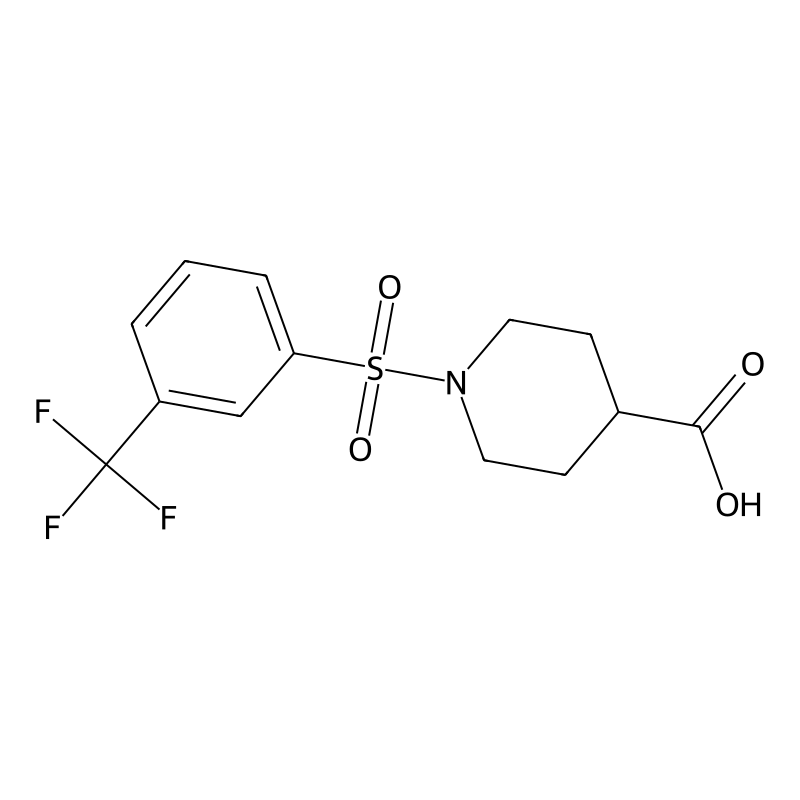 1-{[3-(Trifluoromethyl)phenyl]sulfonyl}piperidine-...