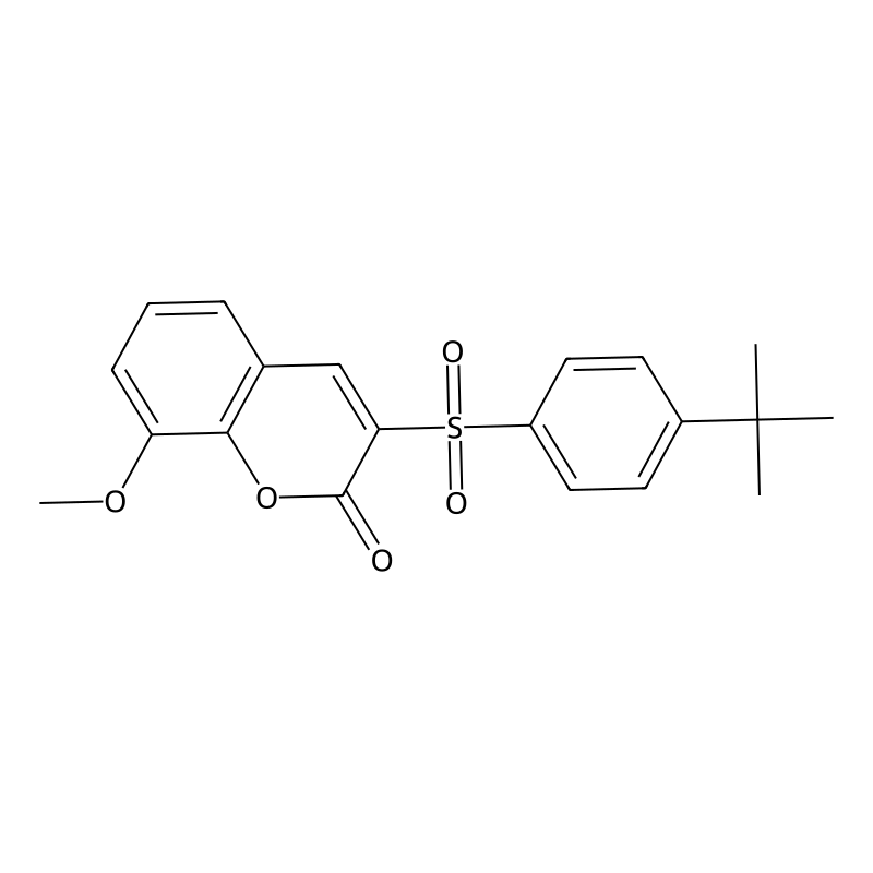 Buy 3-(4-tert-butylbenzenesulfonyl)-8-methoxy-2H-chromen-2-one | 865656 ...