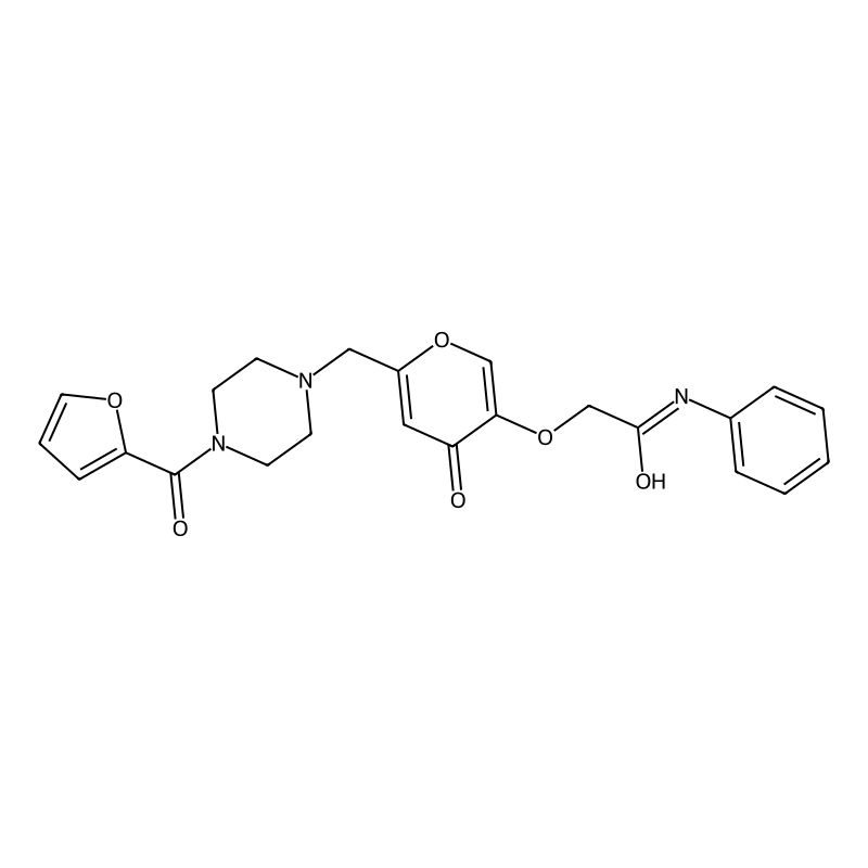 2-((6-((4-(furan-2-carbonyl)piperazin-1-yl)methyl)...