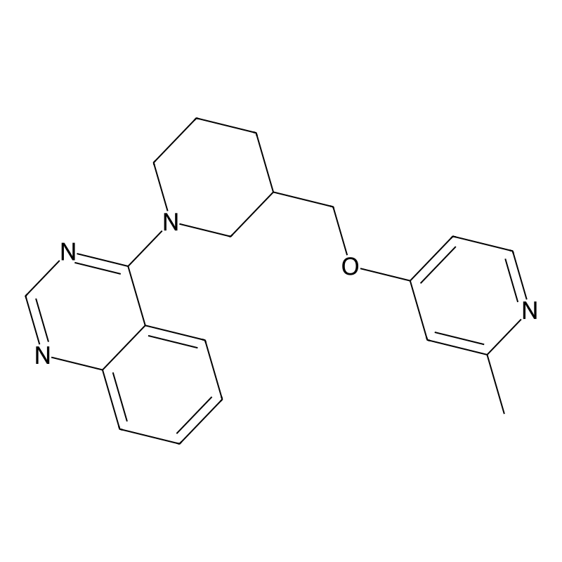 4-[3-[(2-Methylpyridin-4-yl)oxymethyl]piperidin-1-...