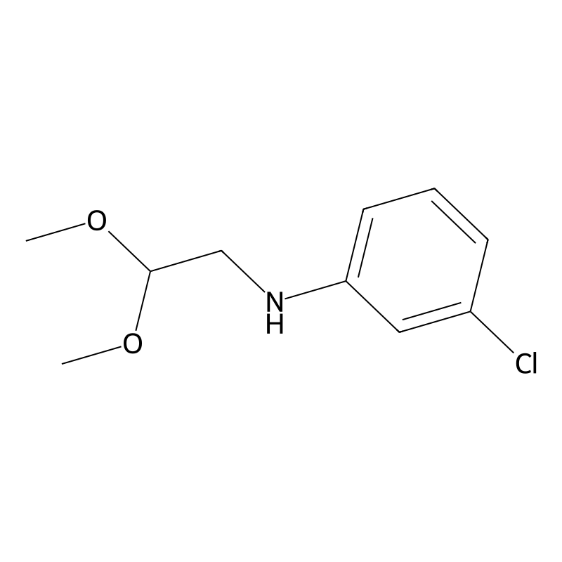3-chloro-N-(2,2-dimethoxyethyl)aniline