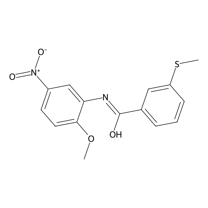 N-(2-methoxy-5-nitrophenyl)-3-(methylsulfanyl)benz...