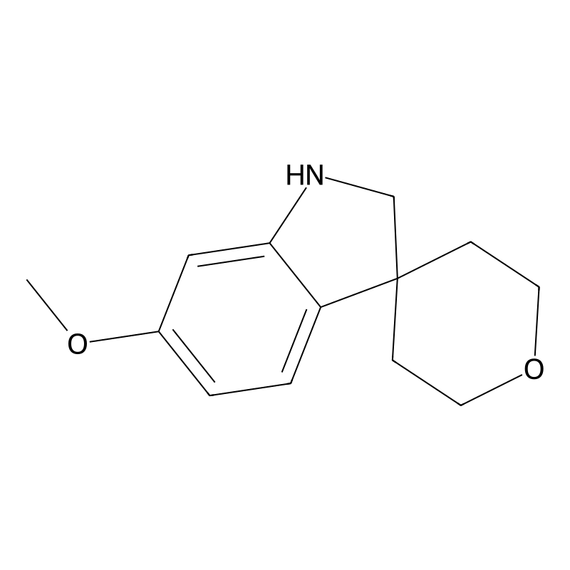 6-Methoxy-1,2-dihydrospiro[indole-3,4'-oxane]