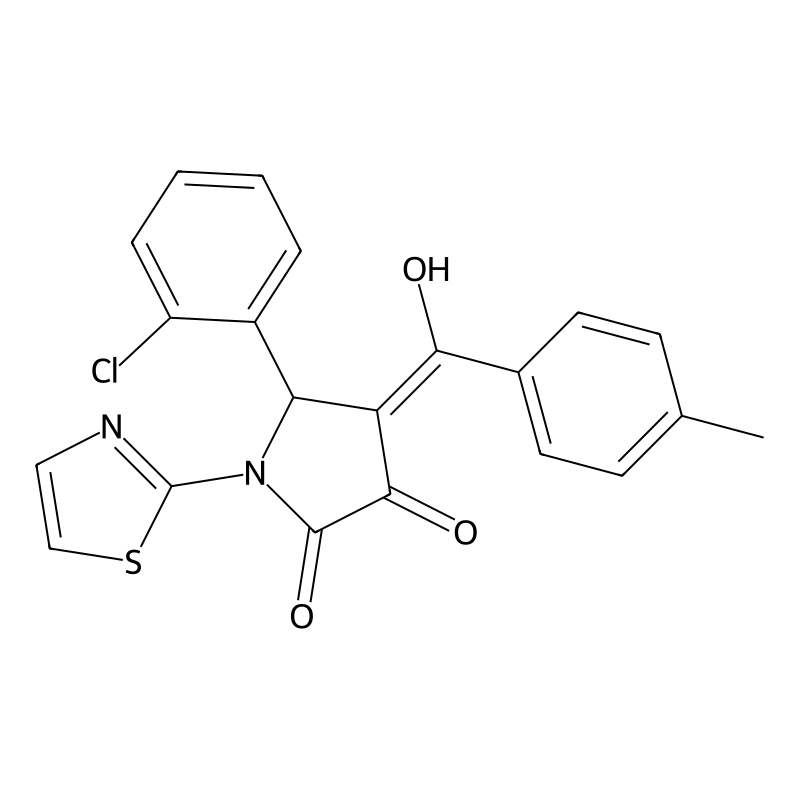 (4E)-5-(2-Chlorophenyl)-4-[hydroxy-(4-methylphenyl...