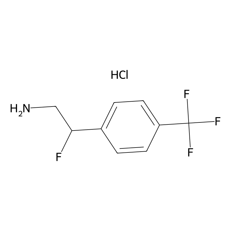 2-Fluoro-2-[4-(trifluoromethyl)phenyl]ethan-1-amin...