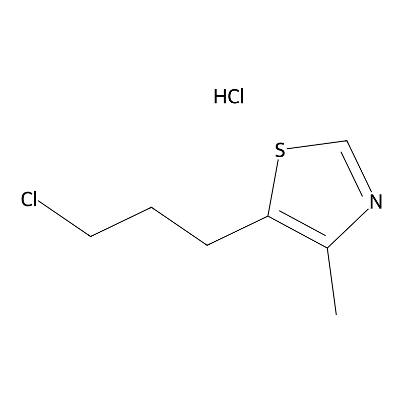 5-(3-Chloropropyl)-4-methyl-1,3-thiazole;hydrochlo...