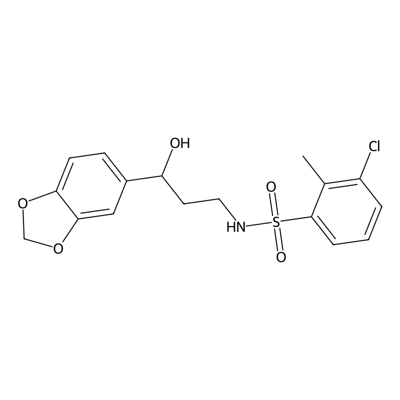 Buy N-(3-(benzo[d][1,3]dioxol-5-yl)-3-hydroxypropyl)-3-chloro-2 ...