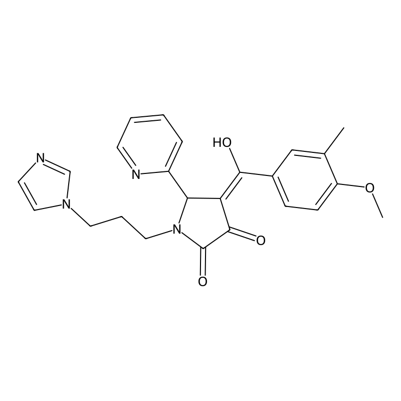 1-(3-(1H-imidazol-1-yl)propyl)-3-hydroxy-4-(4-meth...