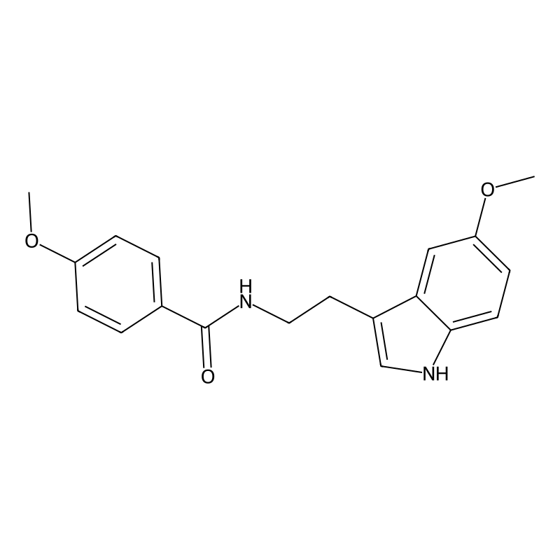 4-methoxy-N-[2-(5-methoxy-1H-indol-3-yl)ethyl]benz...