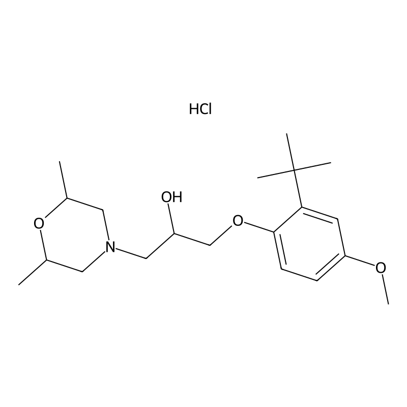 1-(2-(Tert-butyl)-4-methoxyphenoxy)-3-(2,6-dimethy...