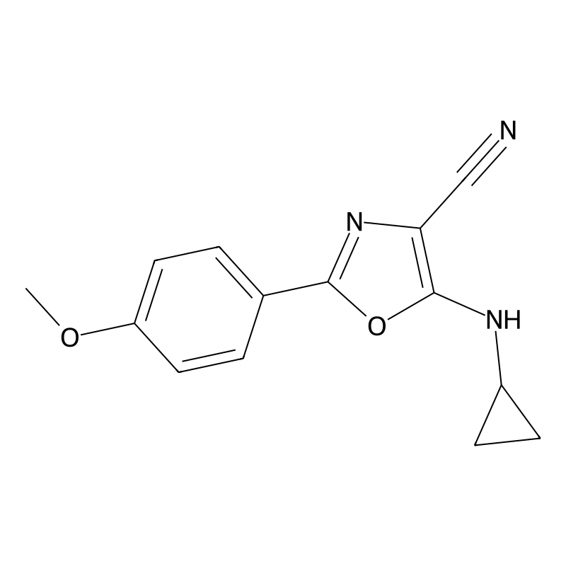 5-(Cyclopropylamino)-2-(4-methoxyphenyl)-1,3-oxazo...
