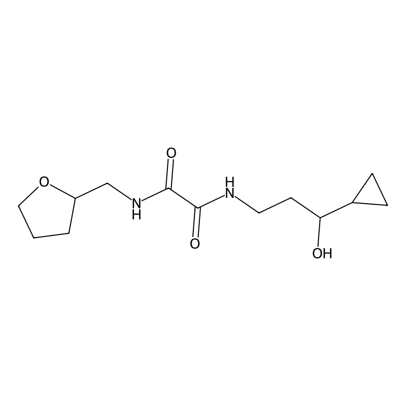 N1-(3-cyclopropyl-3-hydroxypropyl)-N2-((tetrahydro...